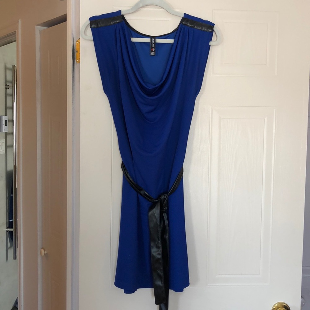 Colori small indigo dress